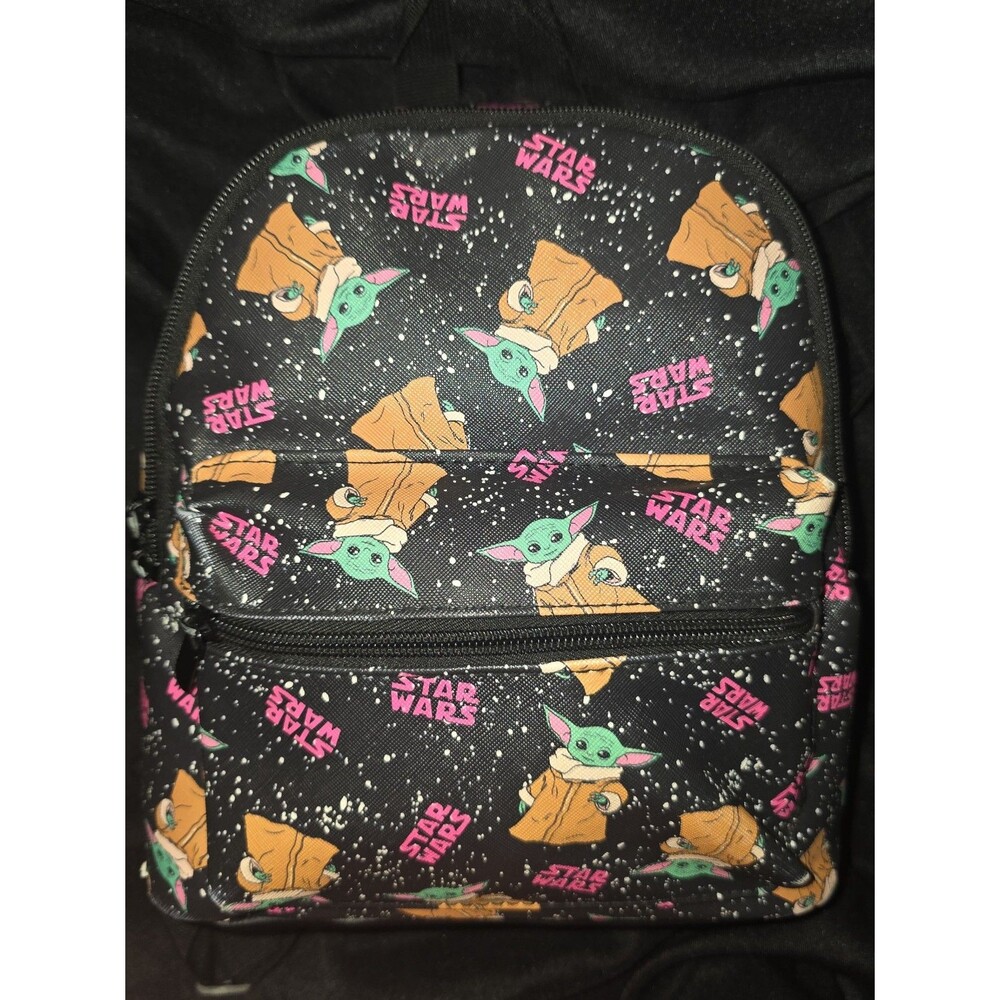 Bioworld Disney star wars Yoda grogu the child mini backpack bookbag purse!